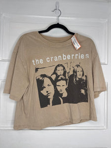 Gals Cropped Tee the cranberries M