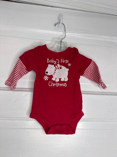 Boys LS Onesie 6-9M