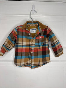 Boys LS Button Old Navy 12-18M