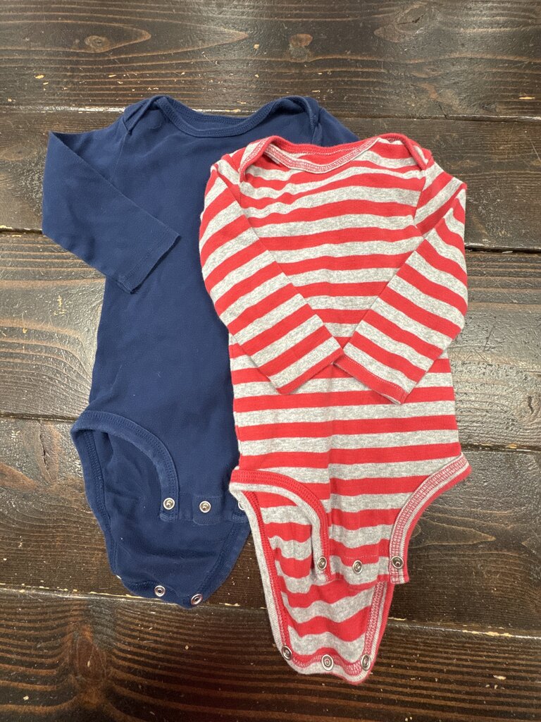 Boys LS Onesie Set (2pc) Simple Joys 18M
