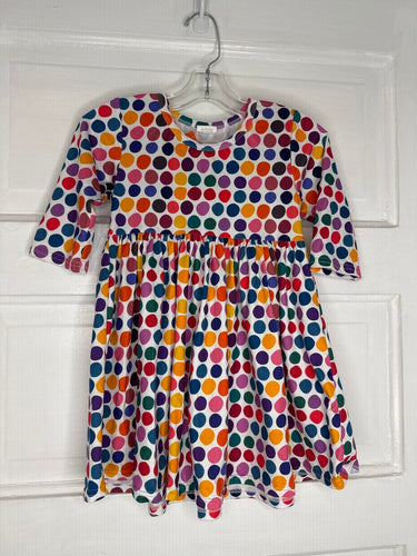 Girls 3/4 SLeeve Dress 4T