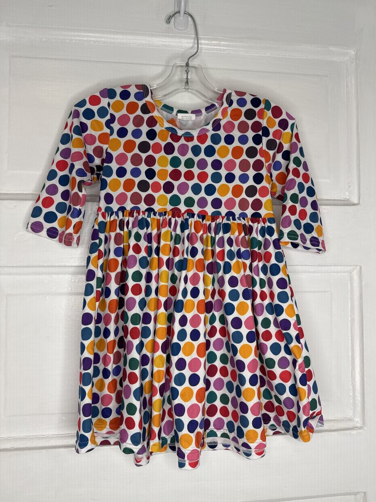Girls 3/4 SLeeve Dress 4T