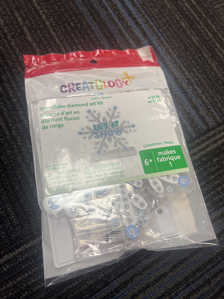 Creatology Snowflake Diamond Art Kit (NEW)