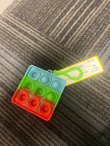 Square Keychain Pop It