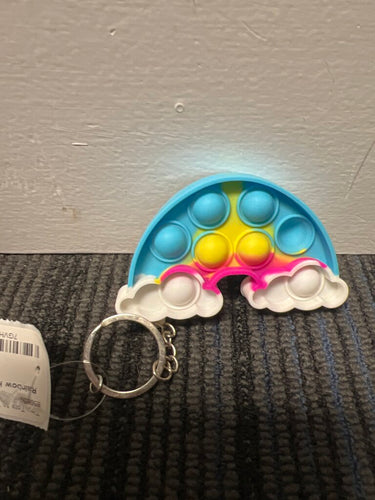 Rainbow Keychain Pop-It