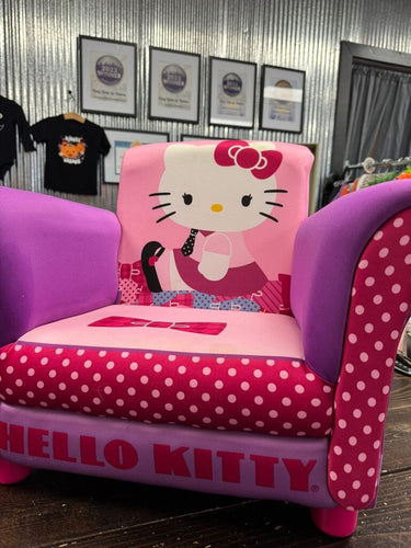 Hello Kitty Chair (orig $48) (staining/as is)