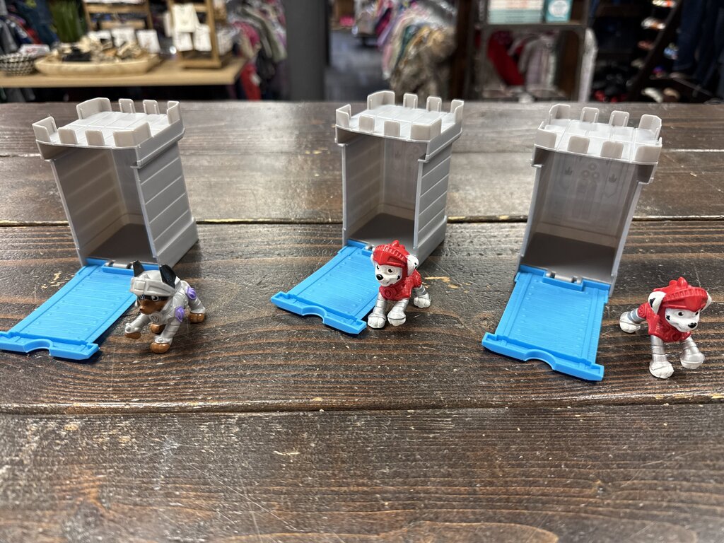 Paw Patrol Knight Pups Set