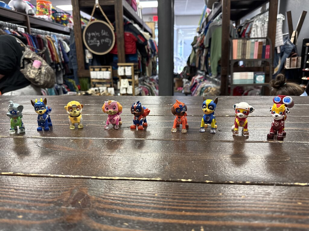 Paw Patrol Mighty Pups Action Figure Set (set of 9)