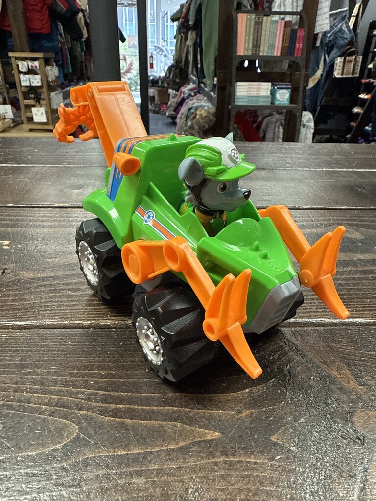 Paw Patrol Dino Pup Truck/Figurine - Rocky