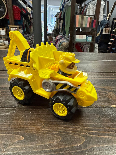 Paw Patrol Dino Pup Truck/Figurine - Rubble