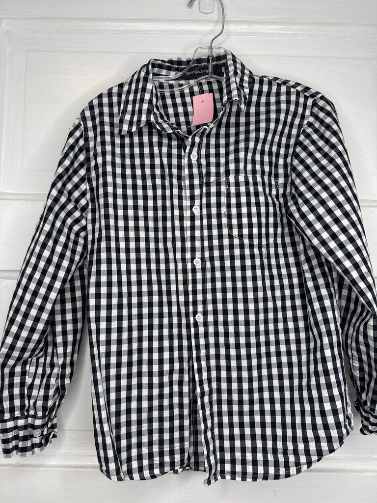 Boys Button LS Spring & Gege L