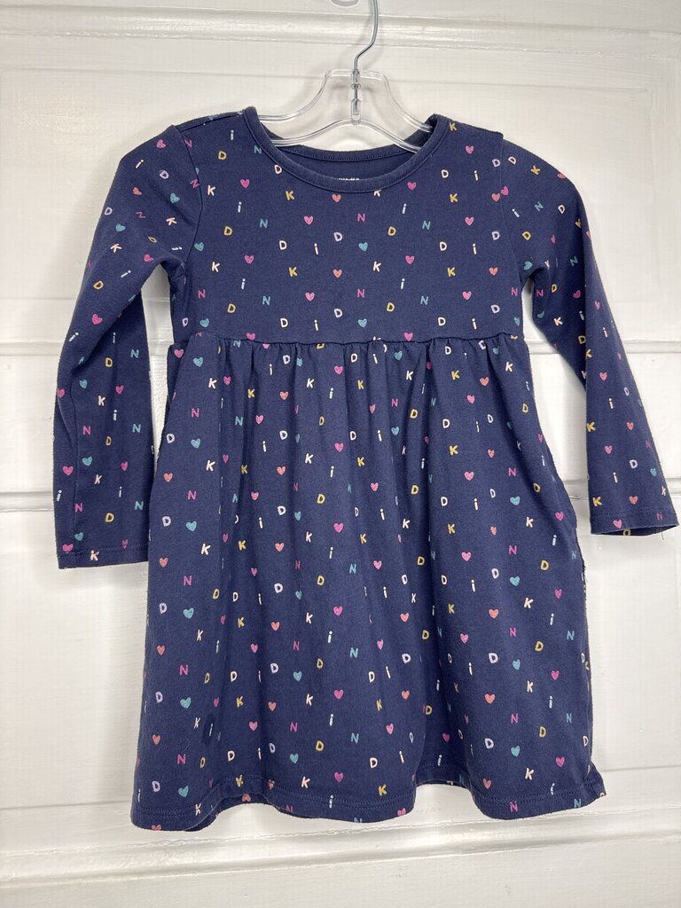 Girls LS Dress Garanimals 4T