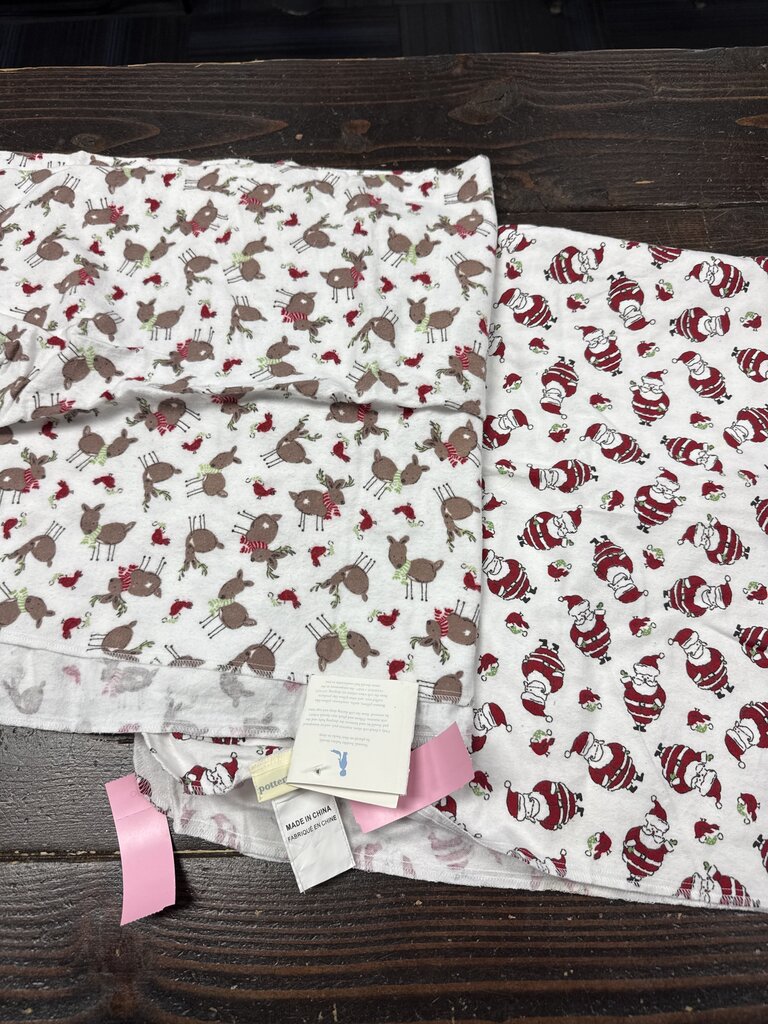 Pottery Barn Blanket Set (2pc) NEW