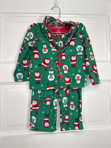 Boys Button LS Pajamas (2pc) Carters 3T