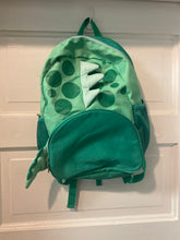 Load image into Gallery viewer, Cat &amp; Jacket Backpack - Green Dino