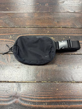 Load image into Gallery viewer, Fabletics Belt Bag - Black (worn logo/as is)