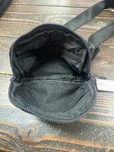 Load image into Gallery viewer, Fabletics Belt Bag - Black (worn logo/as is)