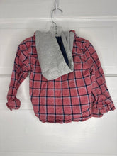 Load image into Gallery viewer, Boys Hooded Button LS Cat &amp; Jack 4T