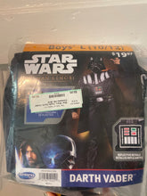 Load image into Gallery viewer, Youth Darth Vader Costume Star Wars 10/12