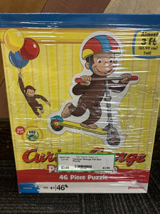 Curious George Pal Size Puzzle