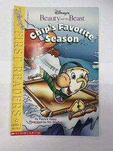 Beauty and the Beast Chip's Favorite Season Book