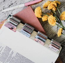 Load image into Gallery viewer, The Daily Grace Co. Bible Tabs - Floral