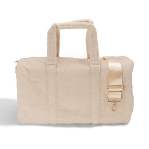 Sherpa Duffle Bag - Cream