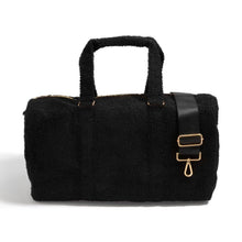 Load image into Gallery viewer, Sherpa Duffle Bag - Black