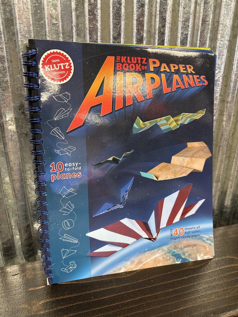 Klutz Book of Paper Airplanes Book
