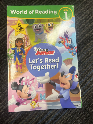 Disney Let's Read Together Book